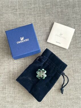 Swarovski “Lucky Clover” Crystal Charm